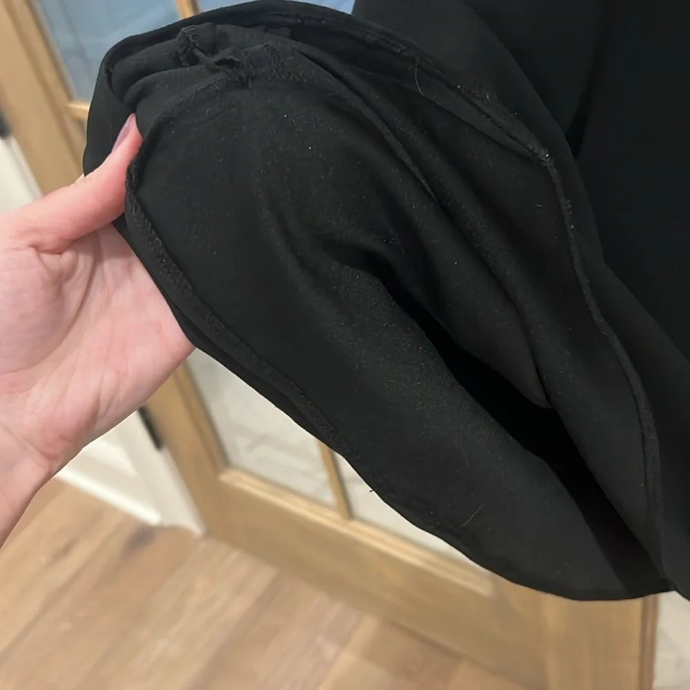 Azazie Black One Shoulder Dress - Picture 7 of 11